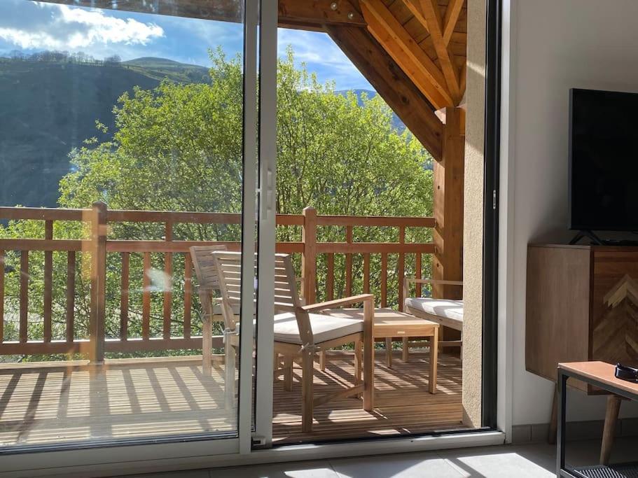 Charmant T4 Duplex Vue Montagne Loudenvielle Zewnętrze zdjęcie