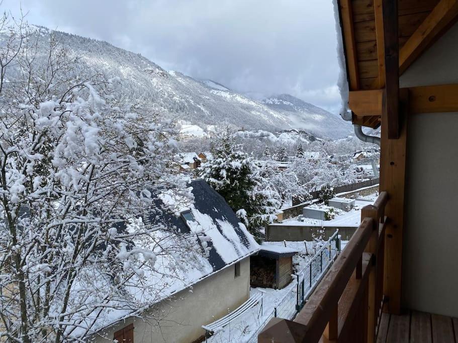 Charmant T4 Duplex Vue Montagne Loudenvielle Zewnętrze zdjęcie
